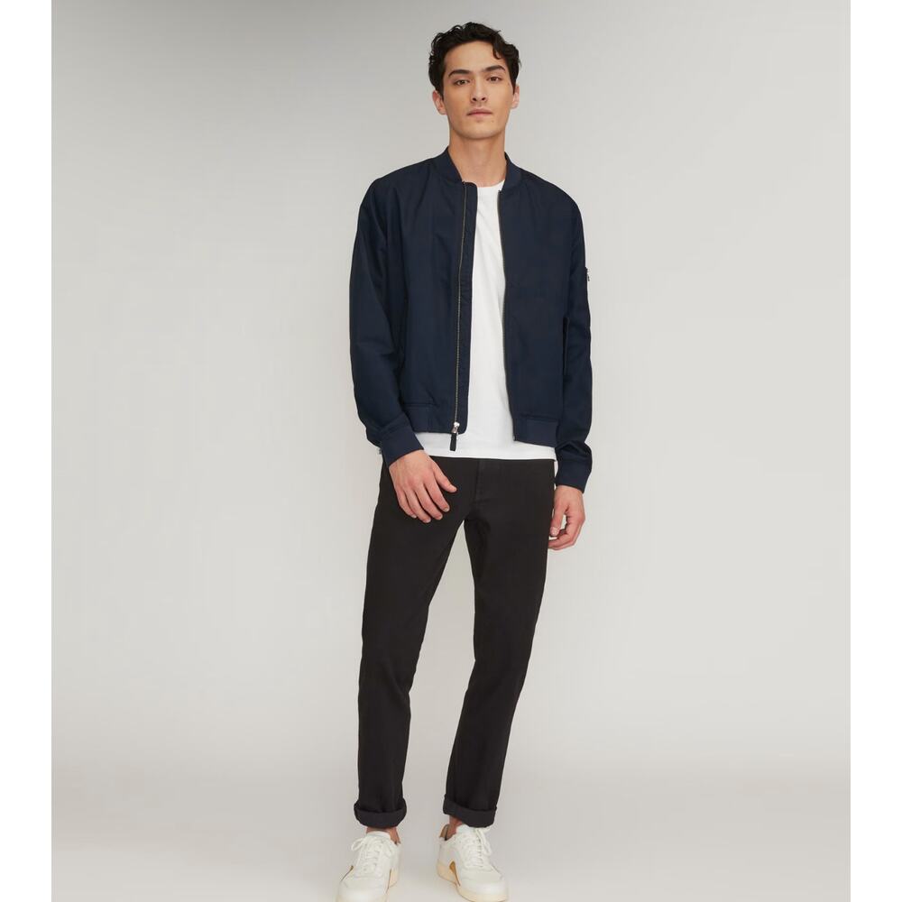 NWT Everlane The Slim 4-Way Stretch Organic Jean Uniform In Black Size 35x30